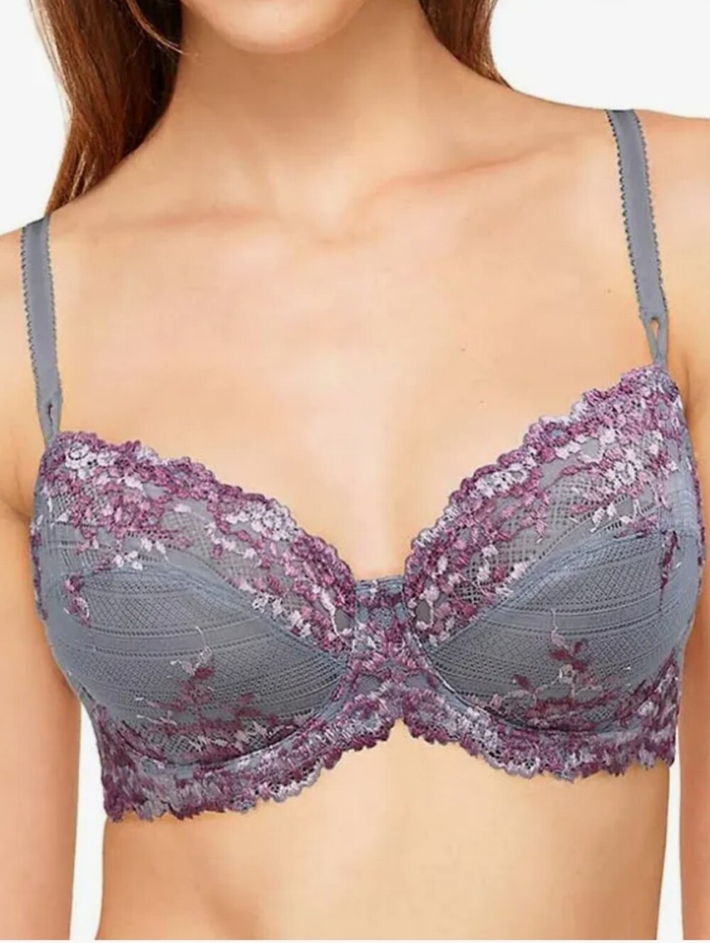 WACOAL 65191 EMBRACE LACE FULL FIGURE UNDERWIRE BRA SIZE 36D